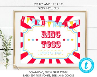 Carnival signs or symptoms Etsy image about Printable Carnival Signs identified as Carnival indicators Etsy